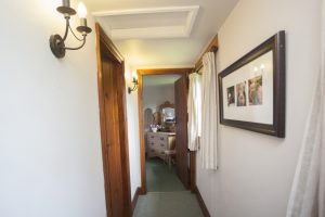 Hall way from the lounge to the two bedrooms