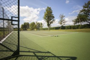 Coach House Ford Farm Barns Tennis Court